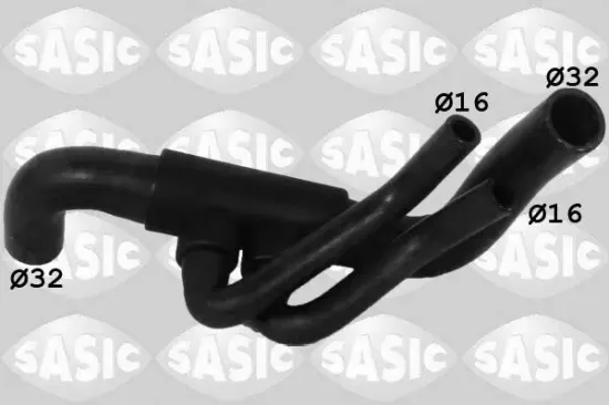 Kühlerschlauch links unten SASIC 3400196 Bild Kühlerschlauch links unten SASIC 3400196