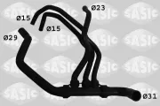 Kühlerschlauch links unten SASIC 3404032
