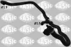 Kühlerschlauch mitte links SASIC 3404138