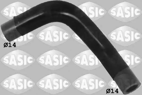 Kühlerschlauch mitte links SASIC 3406137