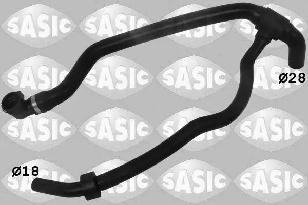 Kühlerschlauch links unten SASIC 3406214