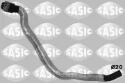 Kühlerschlauch mitte links SASIC 3406227