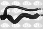 Kühlerschlauch links unten SASIC 3406278