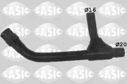 Kühlerschlauch mitte links SASIC 3406369
