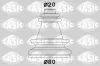 Faltenbalgsatz, Antriebswelle getriebeseitig SASIC 4003406