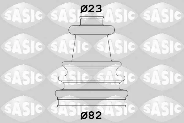Faltenbalgsatz, Antriebswelle radseitig SASIC 4003420