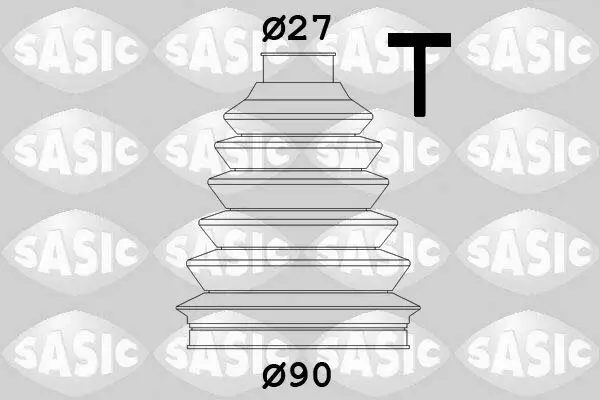 Faltenbalgsatz, Antriebswelle radseitig SASIC 4003442