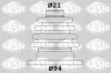 Faltenbalgsatz, Antriebswelle getriebeseitig SASIC 4003444