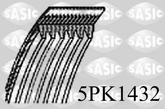 Keilrippenriemen SASIC 5PK1432 Bild Keilrippenriemen SASIC 5PK1432