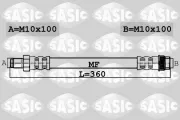 Bremsschlauch Vorderachse SASIC 6604039