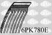 Keilrippenriemen SASIC 6PK780E