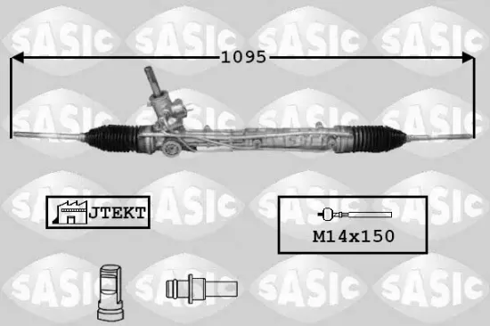 Lenkgetriebe SASIC 7170053 Bild Lenkgetriebe SASIC 7170053