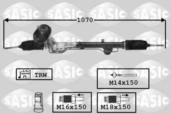 Lenkgetriebe SASIC 7174027 Bild Lenkgetriebe SASIC 7174027