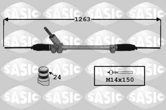 Lenkgetriebe SASIC 7370041B Bild Lenkgetriebe SASIC 7370041B