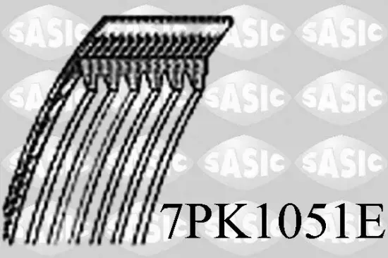 Keilrippenriemen SASIC 7PK1051E Bild Keilrippenriemen SASIC 7PK1051E