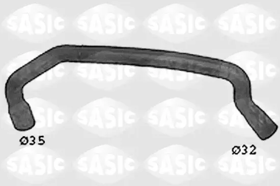 Kühlerschlauch links unten SASIC SWH0339 Bild Kühlerschlauch links unten SASIC SWH0339