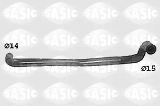 Kühlerschlauch mitte rechts SASIC SWH0363 Bild Kühlerschlauch mitte rechts SASIC SWH0363