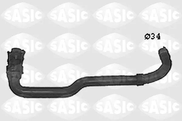 Kühlerschlauch links unten SASIC SWH0487