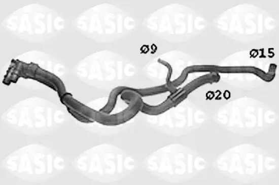 Kühlerschlauch SASIC SWH0513 Bild Kühlerschlauch SASIC SWH0513