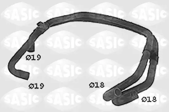 Kühlerschlauch SASIC SWH4175 Bild Kühlerschlauch SASIC SWH4175