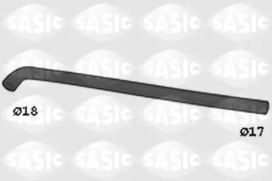 Kühlerschlauch Mitte rechts SASIC SWH4327 Bild Kühlerschlauch Mitte rechts SASIC SWH4327