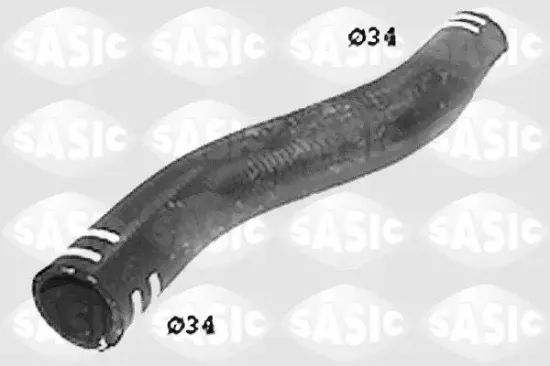Kühlerschlauch rechts oben SASIC SWH6611 Bild Kühlerschlauch rechts oben SASIC SWH6611