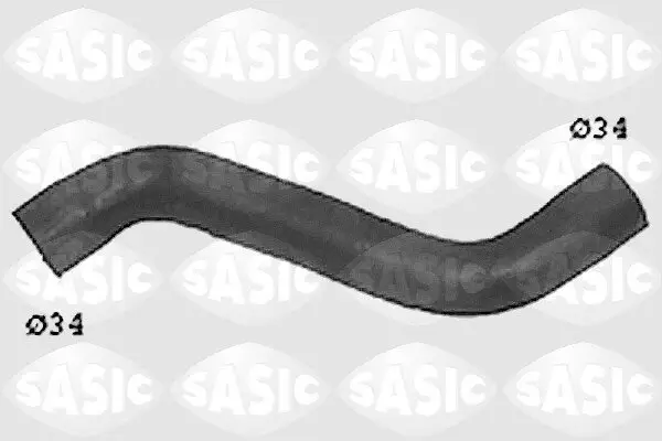 Kühlerschlauch rechts oben SASIC SWH6715