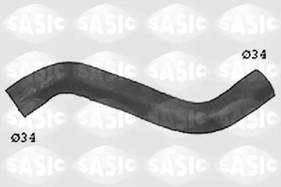 Kühlerschlauch rechts oben SASIC SWH6715 Bild Kühlerschlauch rechts oben SASIC SWH6715