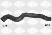 Kühlerschlauch links unten SASIC SWH6744