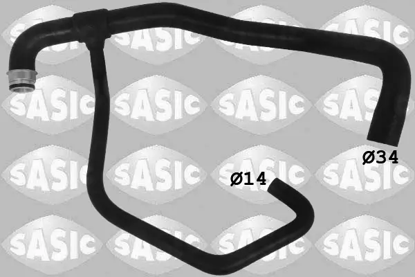 Kühlerschlauch links unten SASIC SWH0478