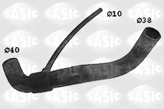 Kühlerschlauch links unten SASIC SWH4186 Bild Kühlerschlauch links unten SASIC SWH4186