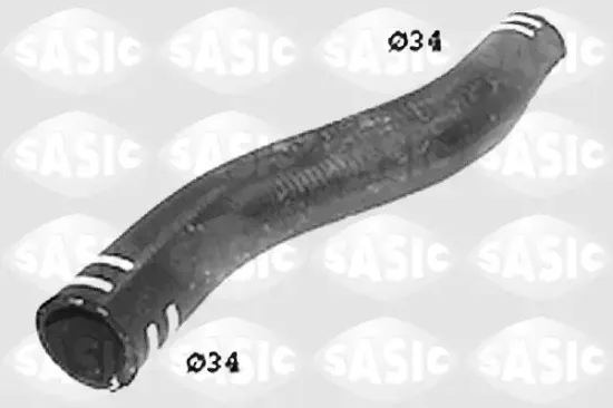 Kühlerschlauch rechts oben SASIC SWH6611 Bild Kühlerschlauch rechts oben SASIC SWH6611
