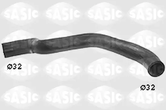 Kühlerschlauch rechts oben SASIC SWH6656 Bild Kühlerschlauch rechts oben SASIC SWH6656