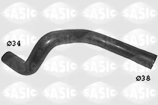 Kühlerschlauch links unten SASIC SWH6721 Bild Kühlerschlauch links unten SASIC SWH6721