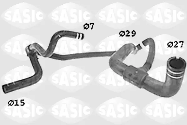 Kühlerschlauch links unten SASIC SWH6836