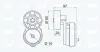 Riemenspanner, Keilrippenriemen IPD 10-0576 Bild Riemenspanner, Keilrippenriemen IPD 10-0576