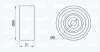 Umlenk-/Führungsrolle, Zahnriemen IPD 15-0496 Bild Umlenk-/Führungsrolle, Zahnriemen IPD 15-0496