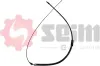 Seilzug, Feststellbremse hinten links hinten rechts SEIM 404650