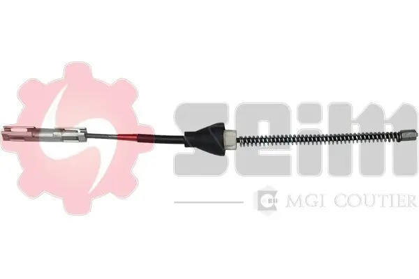 Seilzug, Feststellbremse hinten links hinten rechts SEIM 554118