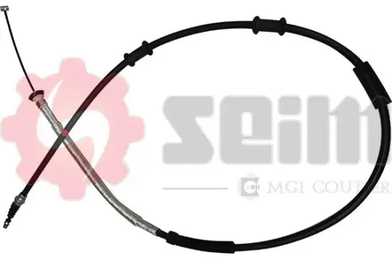 Seilzug, Feststellbremse hinten links SEIM 554860 Bild Seilzug, Feststellbremse hinten links SEIM 554860