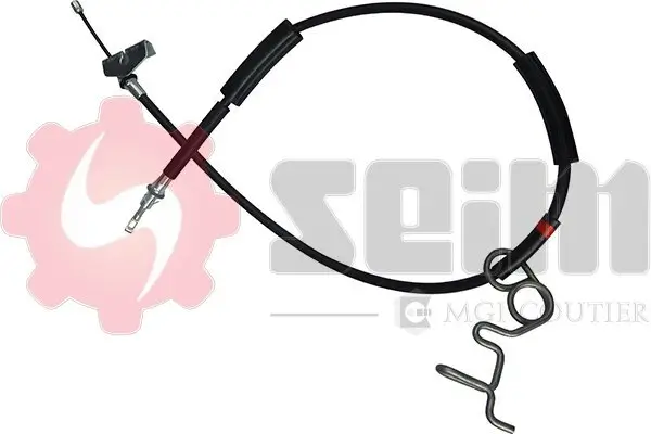 Seilzug, Feststellbremse hinten links SEIM 554891