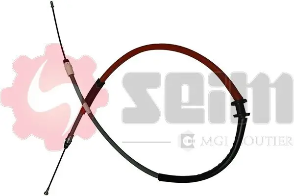 Seilzug, Feststellbremse hinten links hinten rechts SEIM 555107