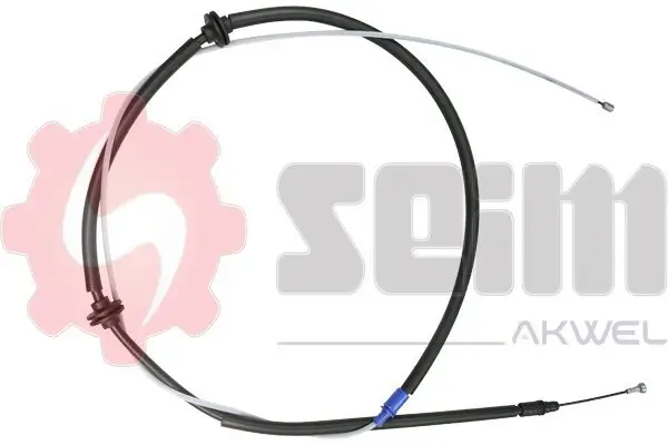 Seilzug, Feststellbremse hinten links hinten rechts SEIM 555460