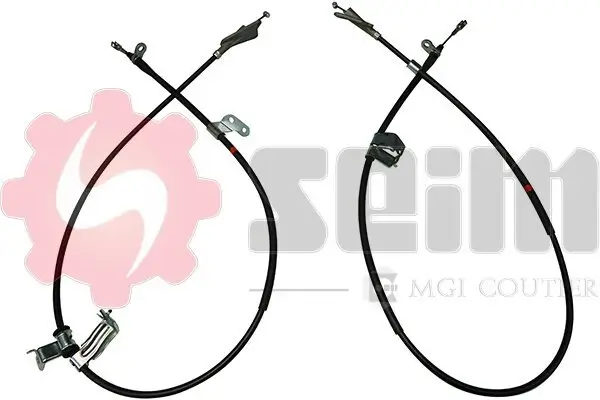 Seilzug, Feststellbremse hinten SEIM 805068