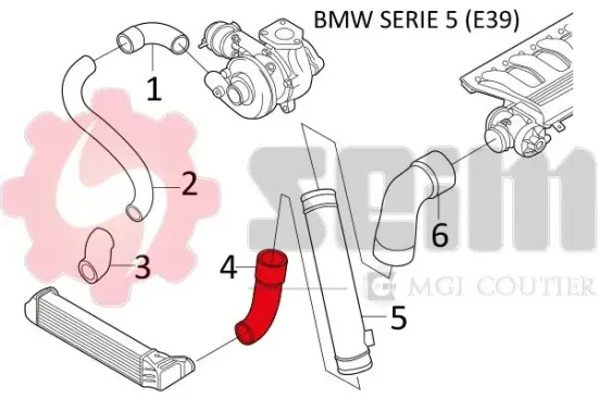 Ladeluftschlauch SEIM 981102 Bild Ladeluftschlauch SEIM 981102