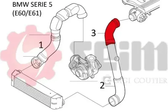 Ladeluftschlauch SEIM 981109 Bild Ladeluftschlauch SEIM 981109