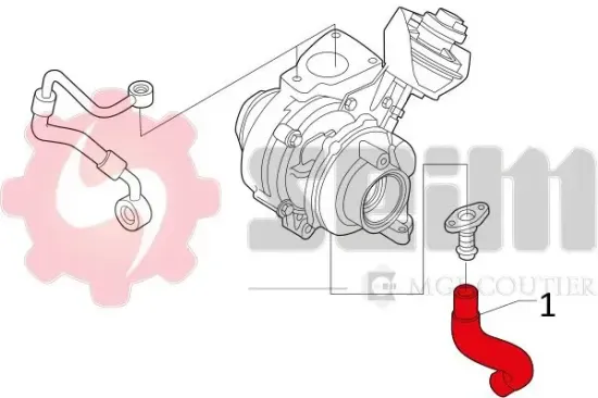 Ladeluftschlauch SEIM 981138 Bild Ladeluftschlauch SEIM 981138