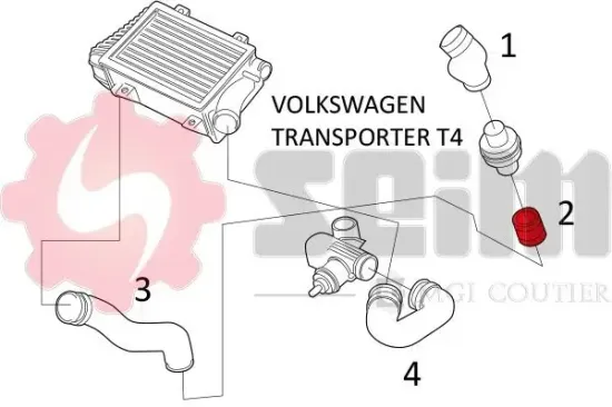 Ladeluftschlauch SEIM 981619 Bild Ladeluftschlauch SEIM 981619