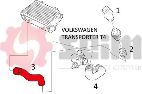 Ladeluftschlauch SEIM 981661 Bild Ladeluftschlauch SEIM 981661