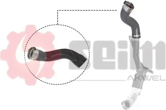 Ladeluftschlauch SEIM 981748 Bild Ladeluftschlauch SEIM 981748